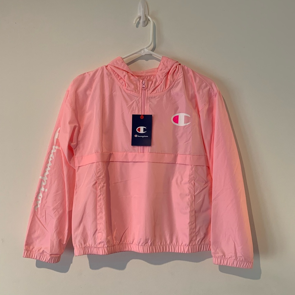 NWT girls Champion windbreaker size L